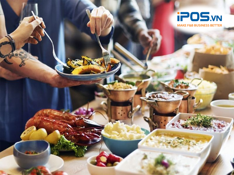 Thử thách đặt ra cho các nhà hàng buffet là phải giải quyết tốt bài toán chi phí nguyên vật liệu