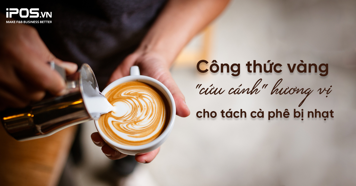 cà phê bị nhạt