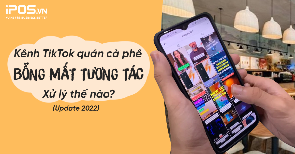 tiktok mất tương tác