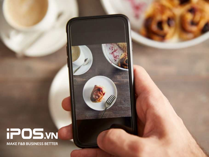 chụp ảnh món ăn