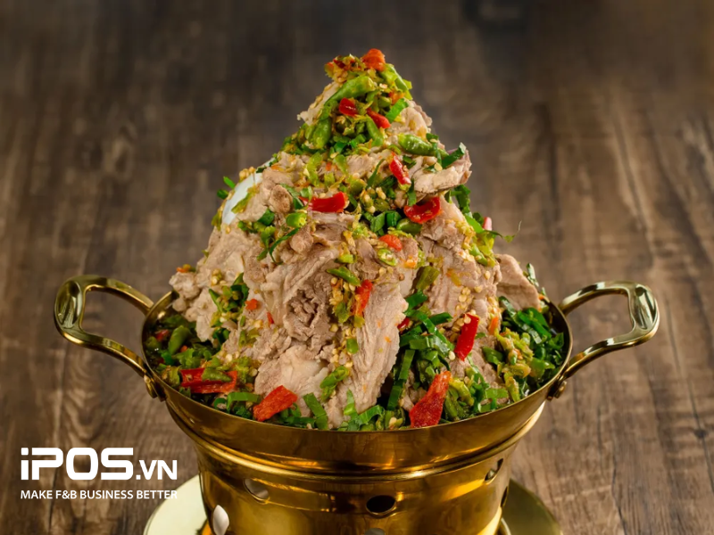 Đảo sườn cay bếp thái koh yam