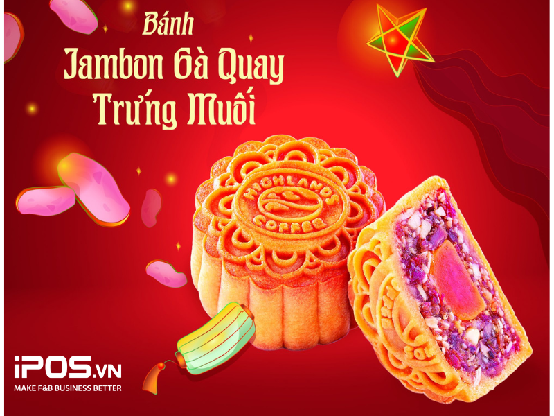 Bánh trung thu của Highlands hướng đến các hương vị cổ truyền 