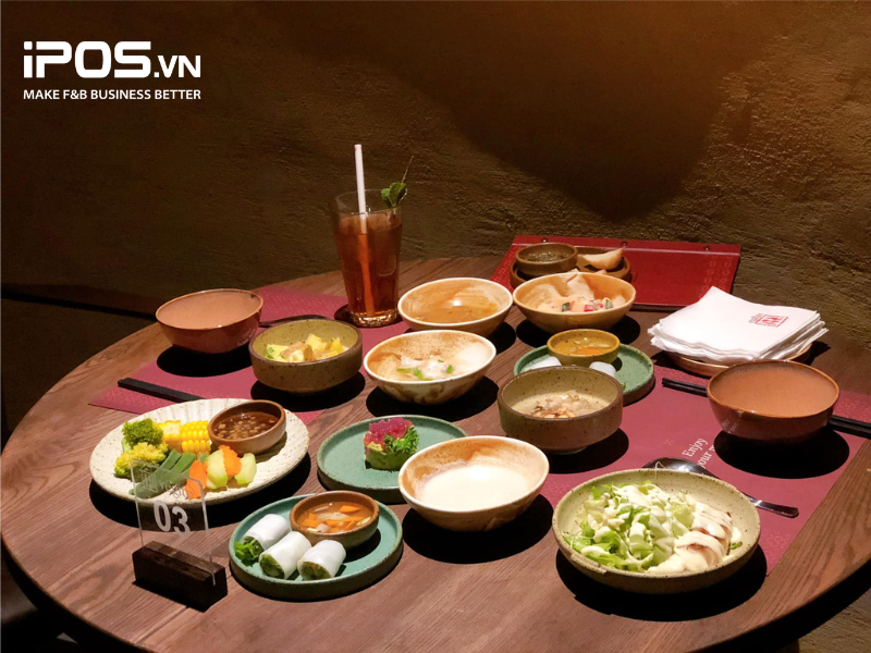 Các món ăn tại Vegito cơ sở Ngô Thì Nhậm được chăm chút tinh tế hơn