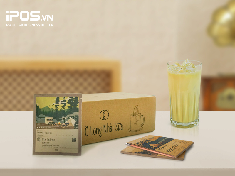 Trà Ô long phin giấy có hương vị giống đến 90% ly trà thưởng thức tại quán