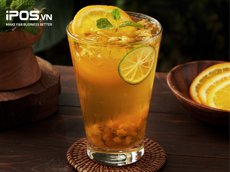 Trà Ô Long hoa quả mang tới trải nghiệm vị giác tươi mát cho ngày hè