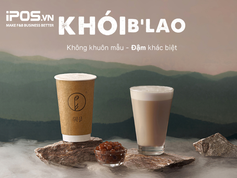 Khói B’Lao với sự kết hợp giữa trà Ô long, sữa, hoa Ngọc Lan và khói là đồ uống mới được pha chế theo phương pháp Moka Pot