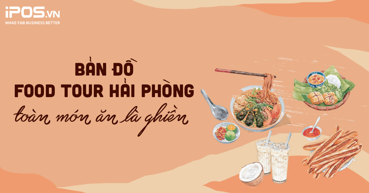 Bản đồ Food tour Hải Phòng
