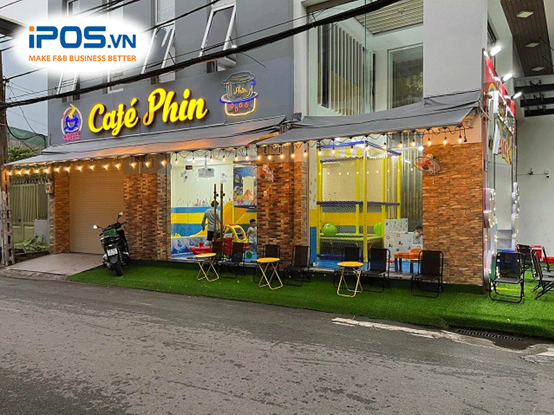 quán cafe có khu vui chơi cho trẻ em