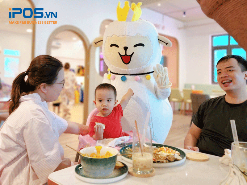 quán cafe có khu vui chơi cho trẻ em