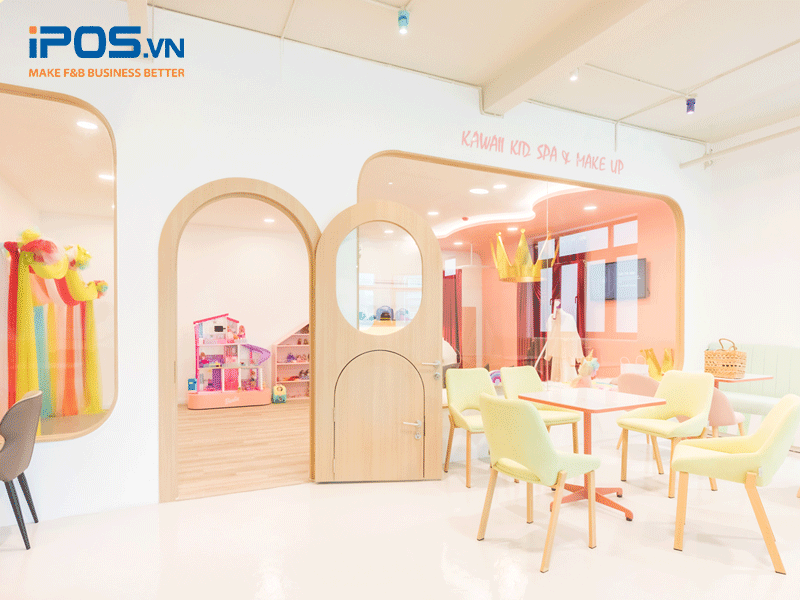 quán cafe có khu vui chơi cho trẻ em