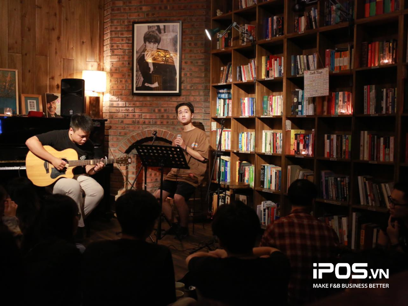quán cà phê sách tại Hà Nội