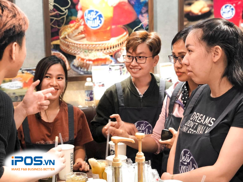 Trà sữa Let's Milk