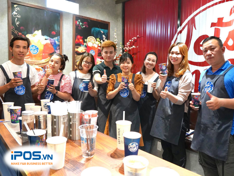 Trà sữa Let's Milk