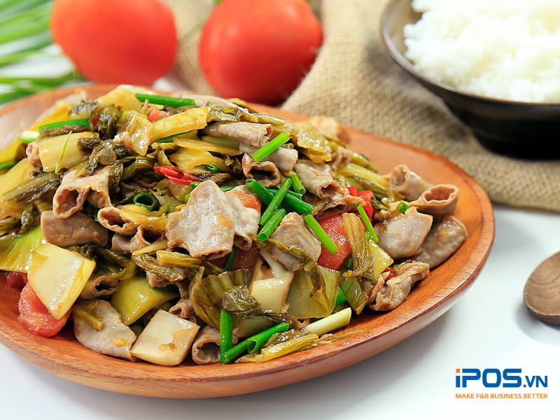 thực đơn mở quán nhậu bình dân