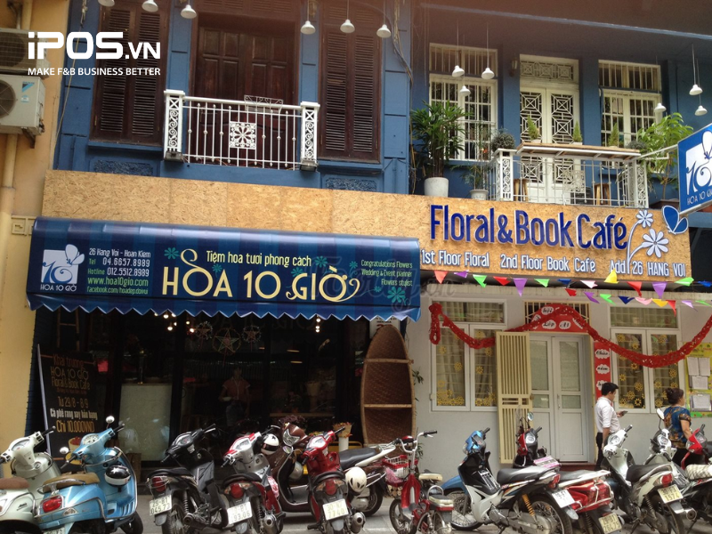 quán cà phê sách tại Hà Nội