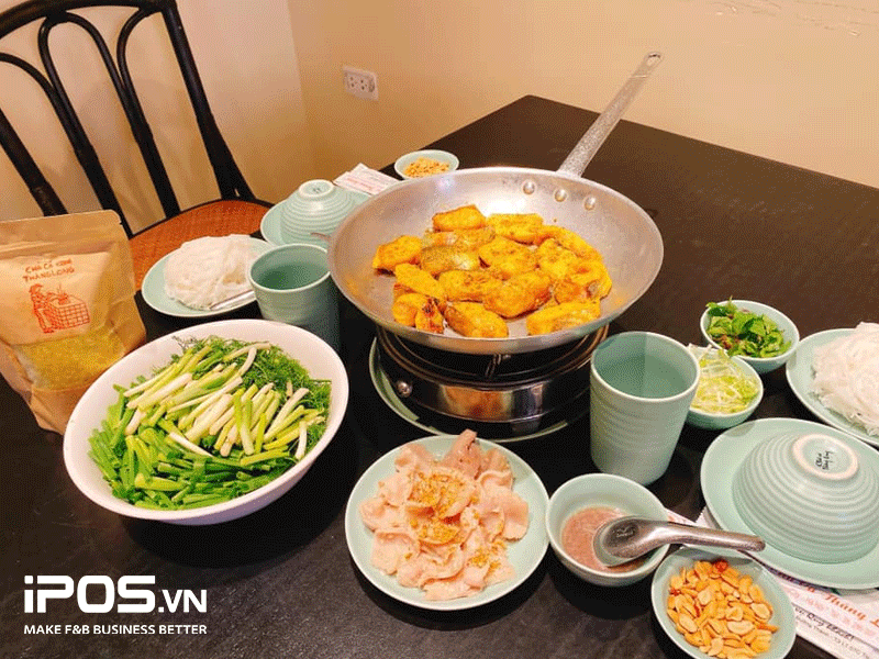 nhà hàng chả cá Hà Nội