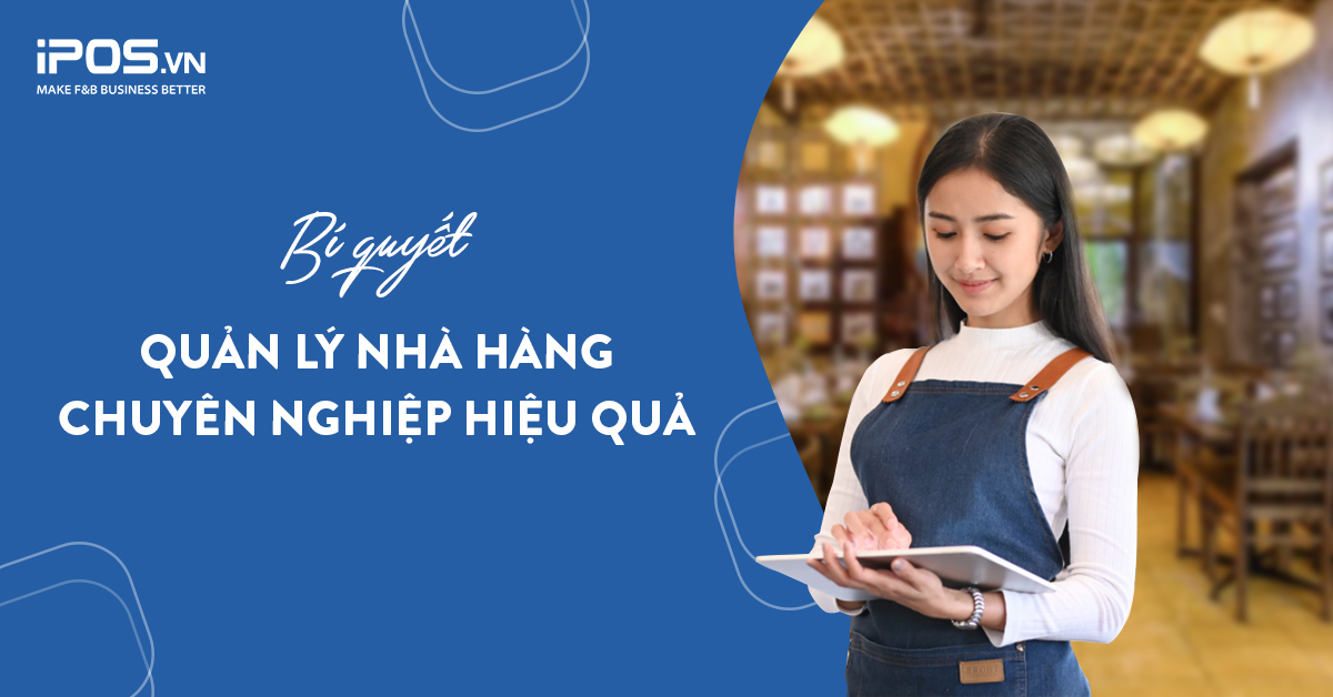 Bí quyết quản lý nhà hàng