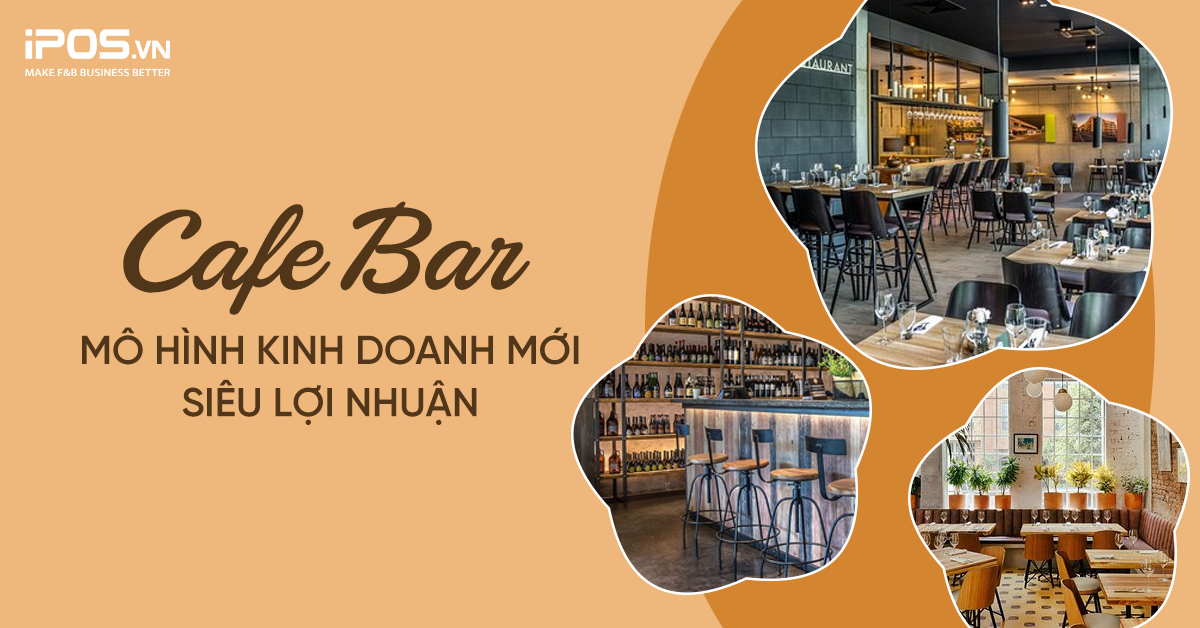 mô hình cafe bar