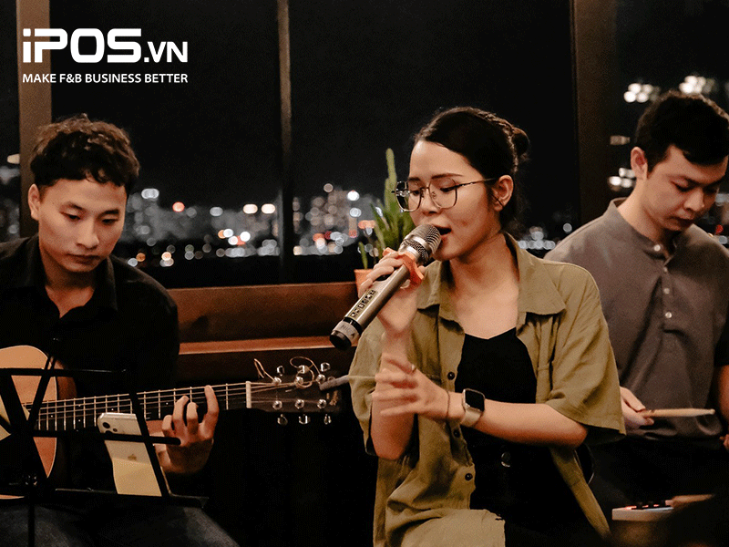 Mô hình Cafe Sân thượng