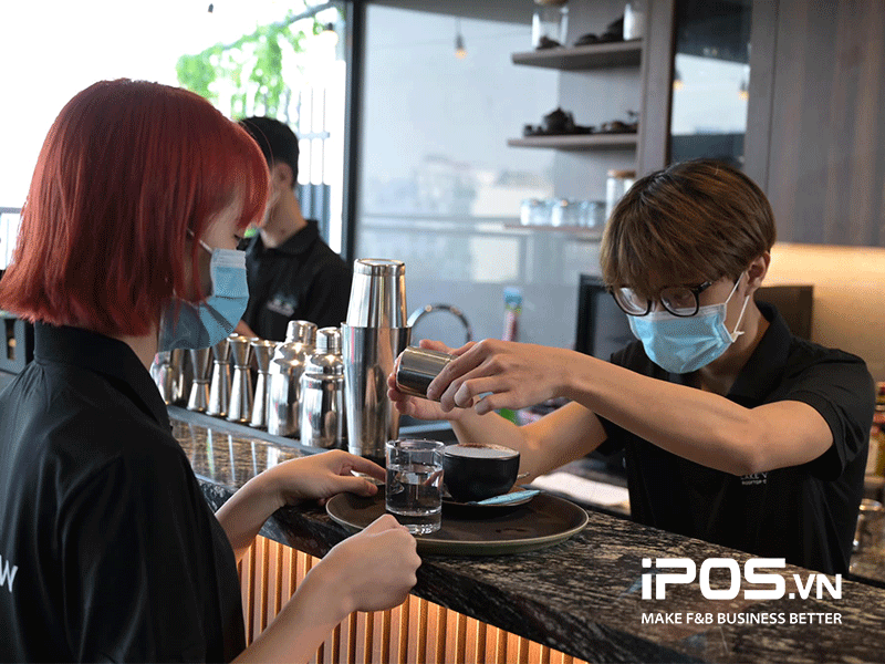 Mô hình Cafe Sân thượng