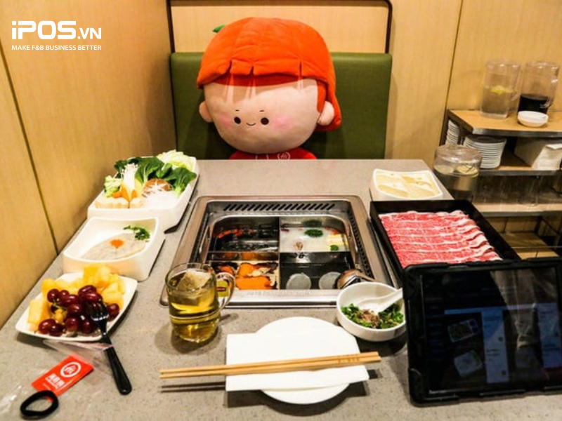 Giá ăn Haidilao 2 người