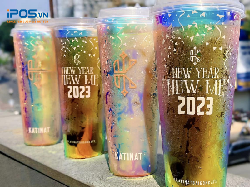 thiết kế ly Giáng Sinh