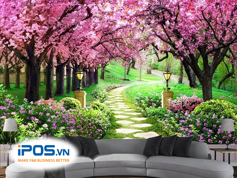 ý tưởng trang trí quán cafe ngày Tết