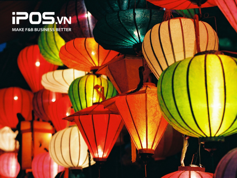 ý tưởng trang trí quán cafe ngày Tết