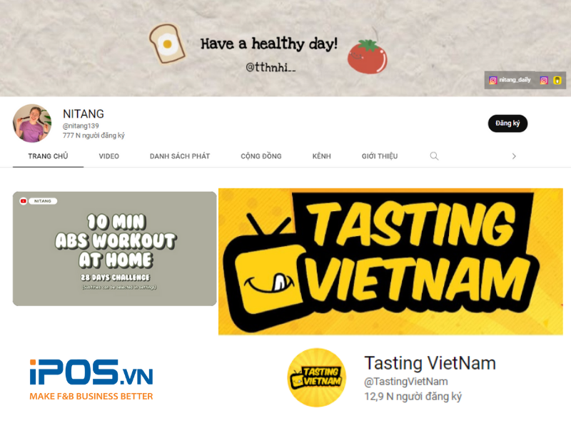 influencer ẩm thực