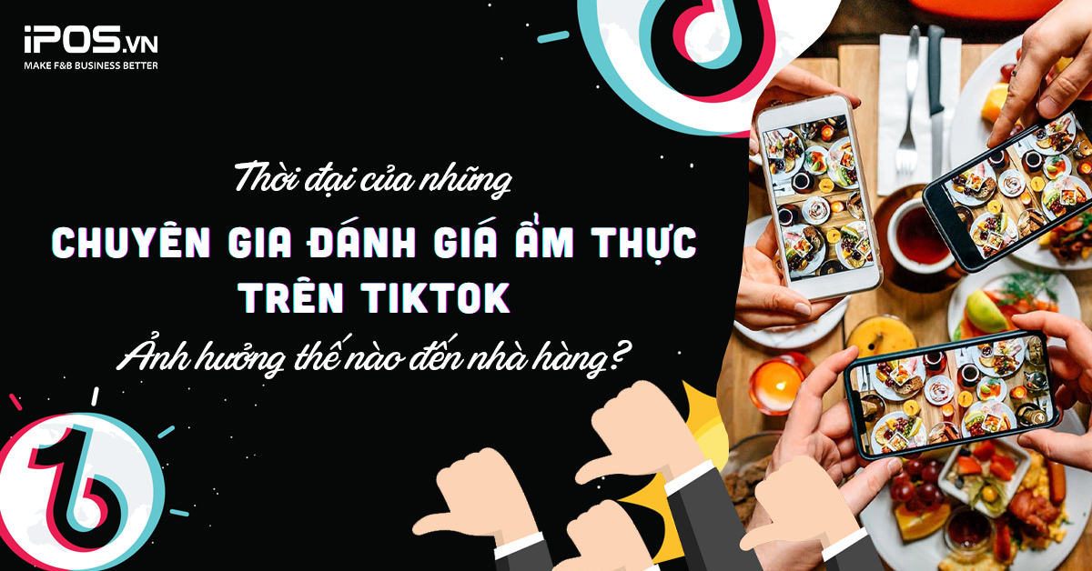 đánh giá ẩm thực trên tiktok