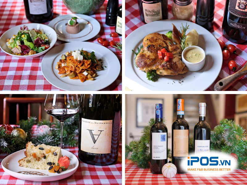 nhà hàng âu lãng mạn