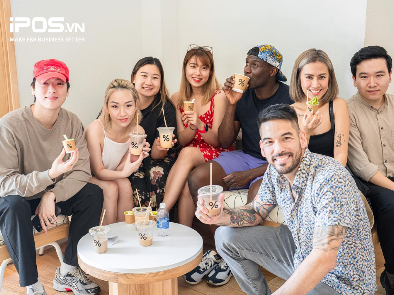 menu % Arabica Vietnam