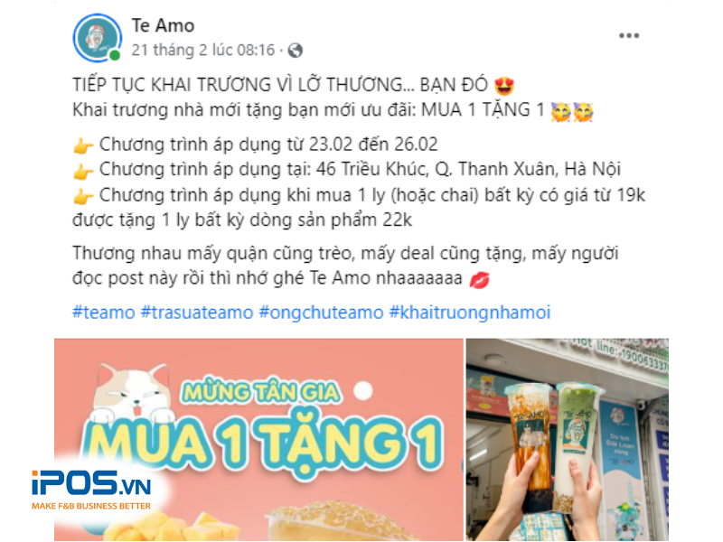 quang cao quan tra sua