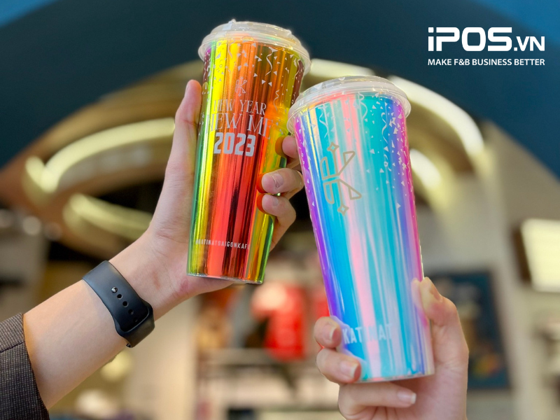 Chiếc ly cầu vồng siêu hot hit của Katinat từng tạo nên cơn sốt tại Sài Gòn 