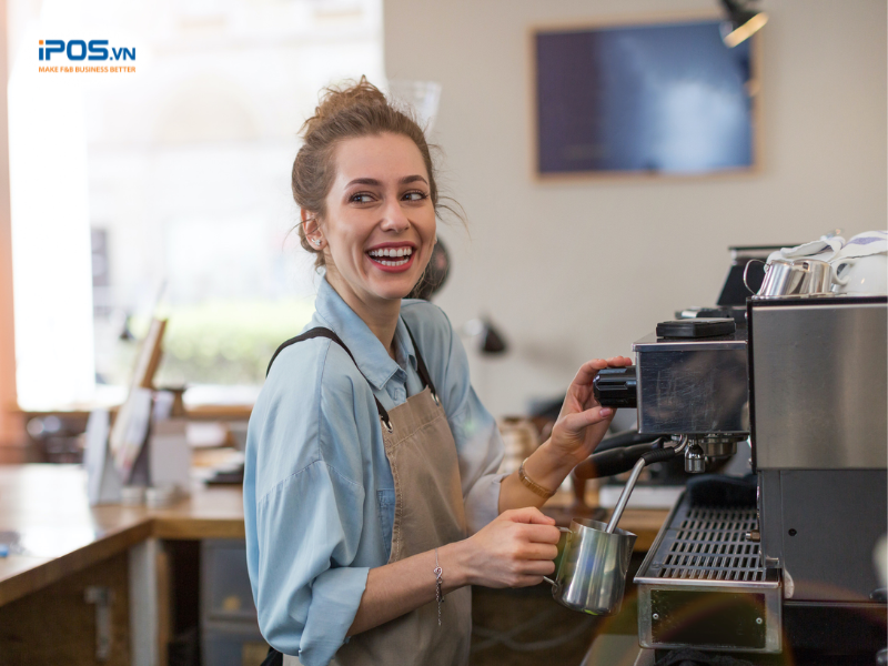 quản lý nhân sự quán cà phê