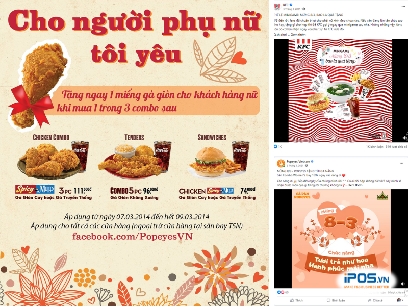 Toplist chương trình marketing 8/3