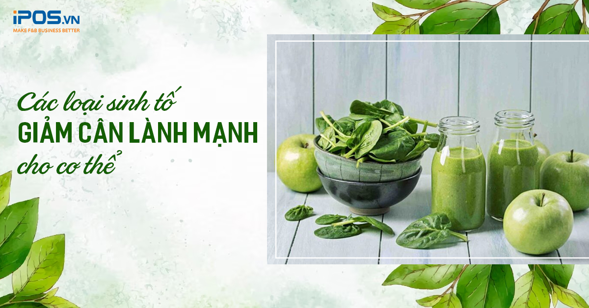 sinh tố giảm cân