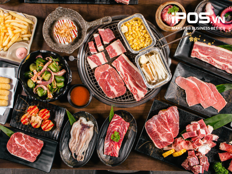 Yakimono là nhà hàng cho ngày 8/3 để chị em tụ tập quanh bếp đồ nướng ấm áp