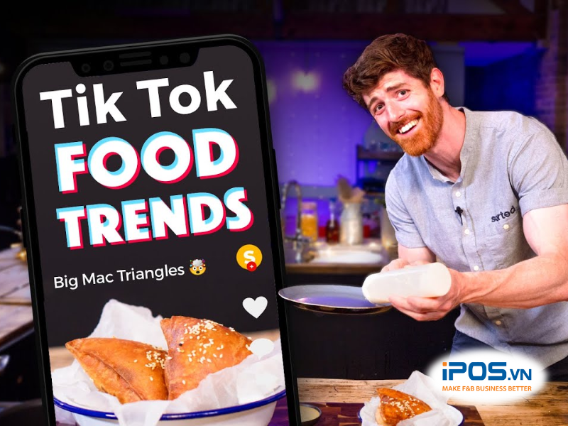 tiktoker review đồ ăn