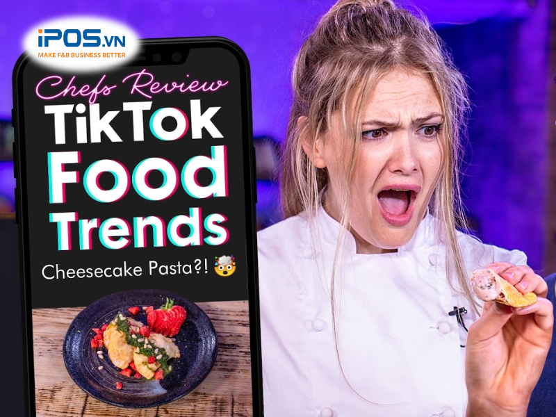 tiktoker review đồ ăn