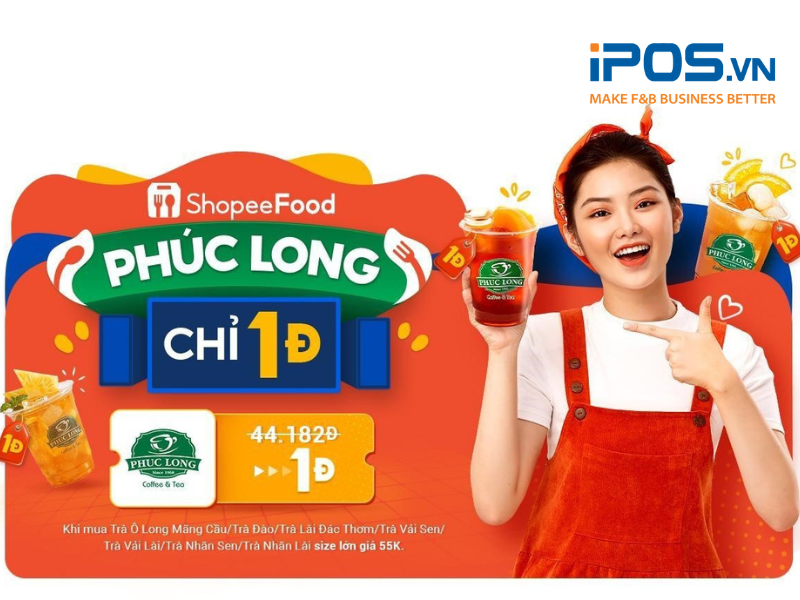 Chiến dịch tặng Phúc Long 1 đồng sử dụng hiệu ứng “cho - nhận” từ Phúc Long 