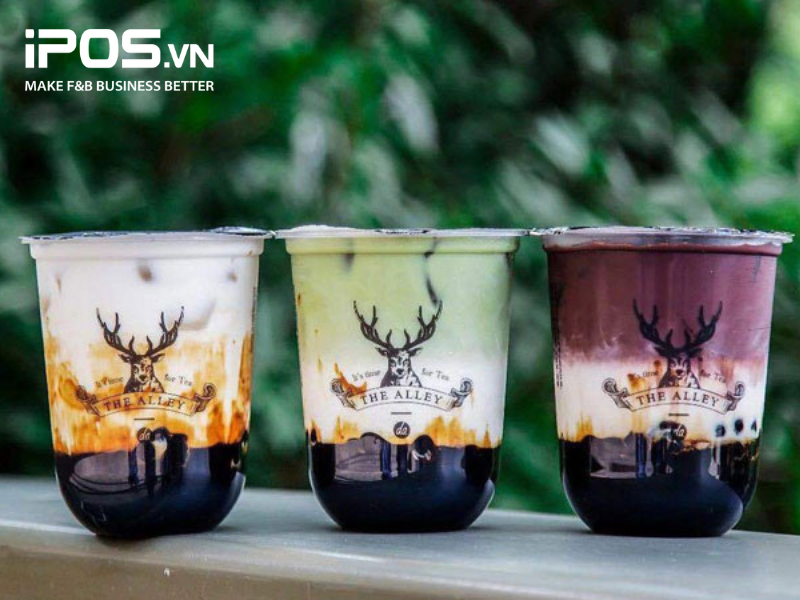Kinh doanh nhượng quyền trà sữa The Alley có khả năng thu hồi vốn nhanh 