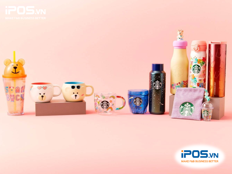 bộ sưu tập ly, cốc của Starbucks