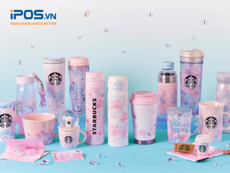 bộ sưu tập ly, cốc của Starbucks