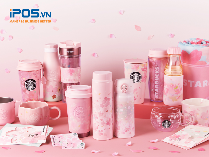 bộ sưu tập ly, cốc của Starbucks