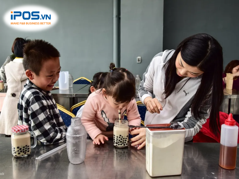 kinh doanh trà sữa ở nông thôn