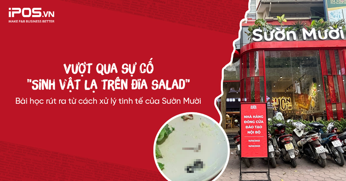 Sinh vật lạ trên đĩa salad Sườn Mười