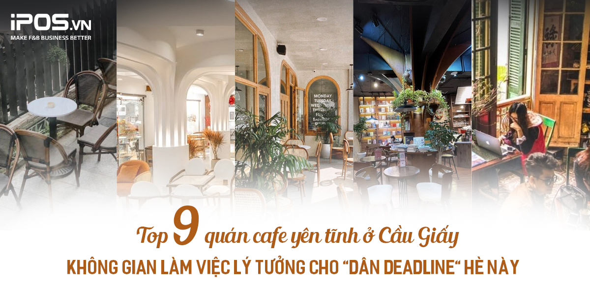 Quán cafe yên tĩnh ở Cầu Giấy
