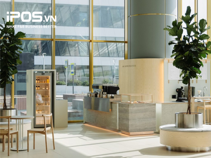 Mẫu thiết kế quán cafe phong cách Japandi