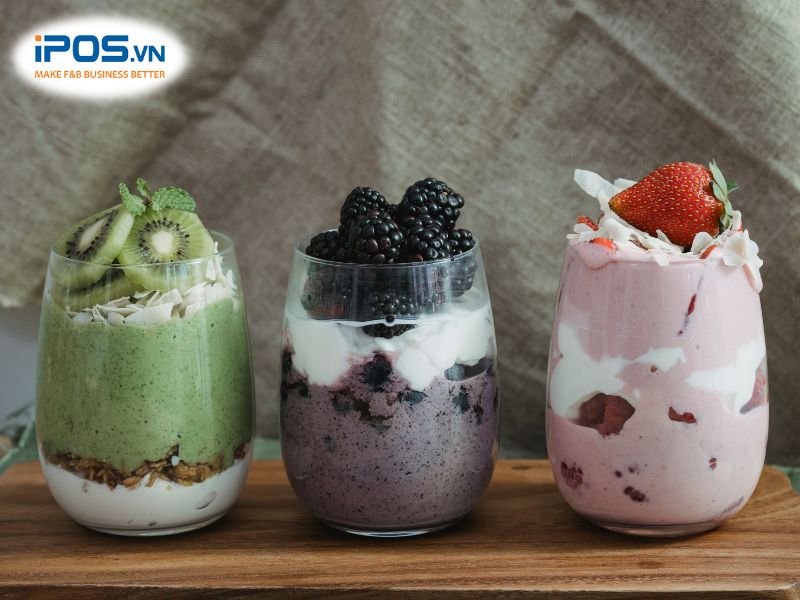 Chi phí nguyên liệu cho quán sữa chua